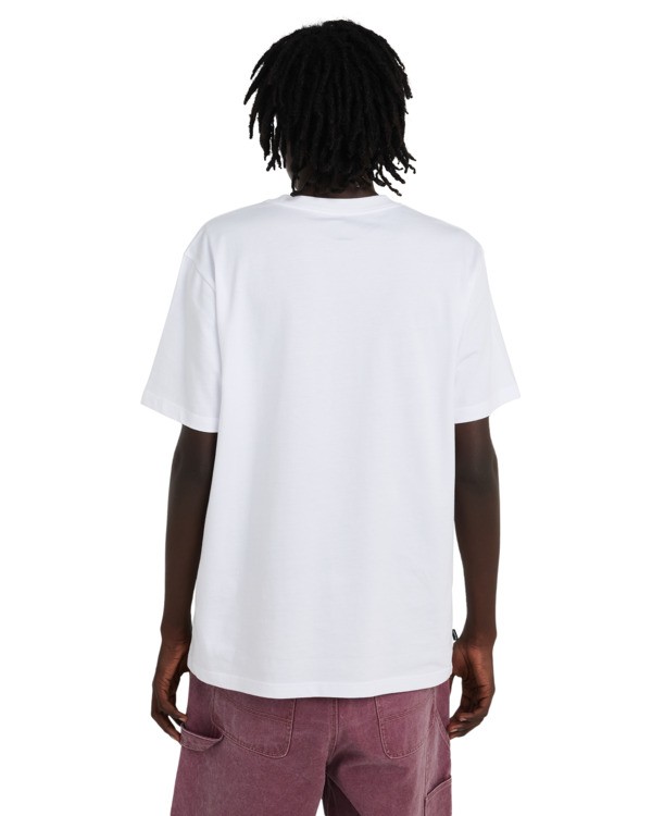 6 Element Co - T-shirt de manga curta para Homem Branco ELYKT00206 Element