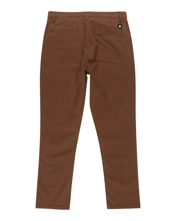 1 Howland Classic - Pantalon chino pour Homme Marron ELYNP00114 Element