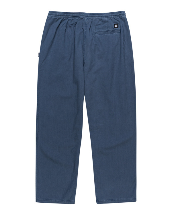 1 Chillin Twill - Pantalon taille élastique pour Homme Bleu ELYNP00117 Element