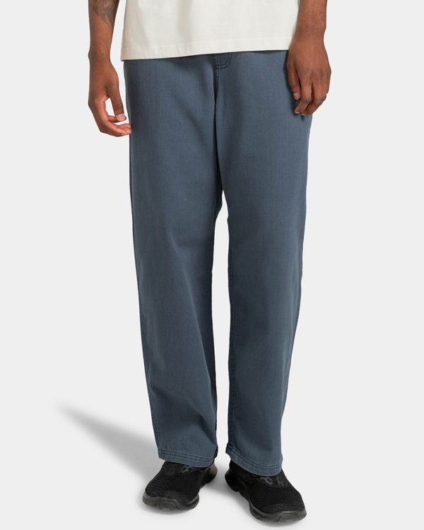 2 Chillin Twill - Pantalon taille élastique pour Homme Bleu ELYNP00117 Element