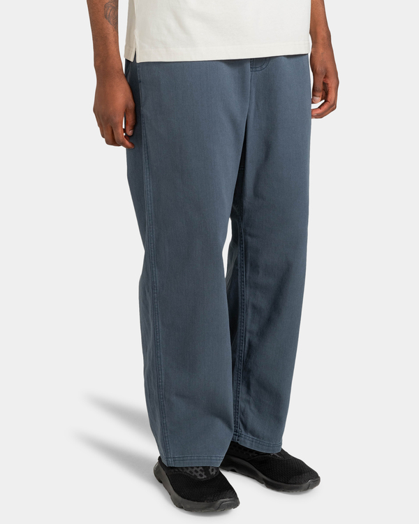 3 Chillin Twill - Pantalon taille élastique pour Homme Bleu ELYNP00117 Element