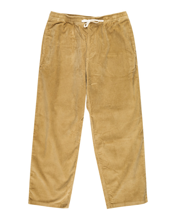 0 Chillin - Corduroy broek voor Heren Green ELYNP00127 Element