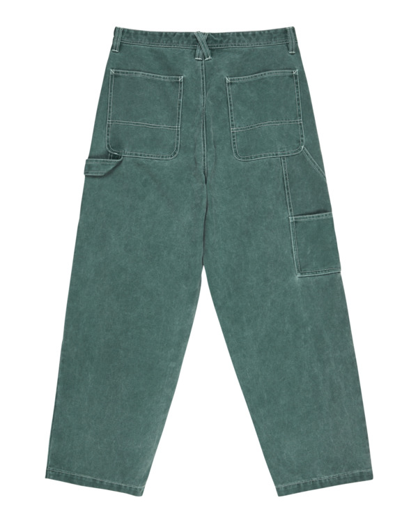 7 Carpenter Canvas - Pantalón de carpintero para Hombre Verde ELYNP00146 Element