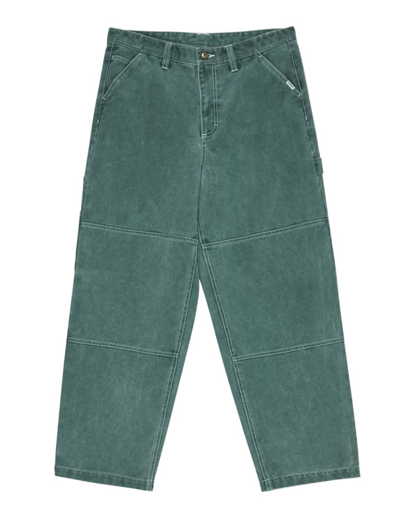 6 Carpenter Canvas - Pantalón de carpintero para Hombre Verde ELYNP00146 Element