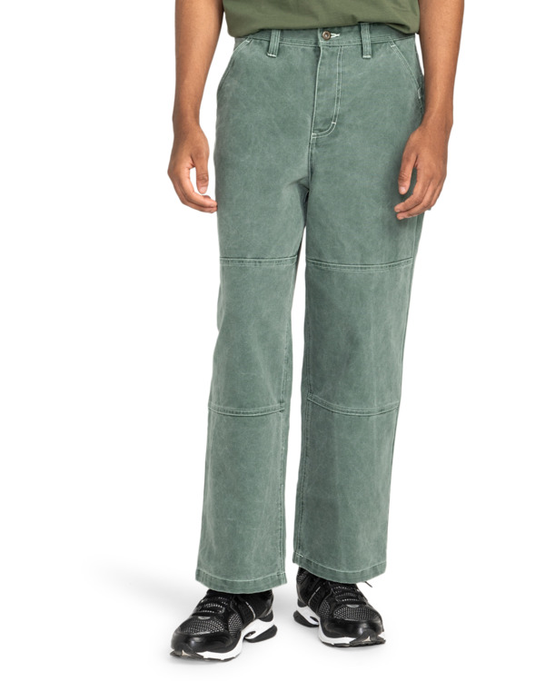 0 Carpenter Canvas - Pantalón de carpintero para Hombre Verde ELYNP00146 Element