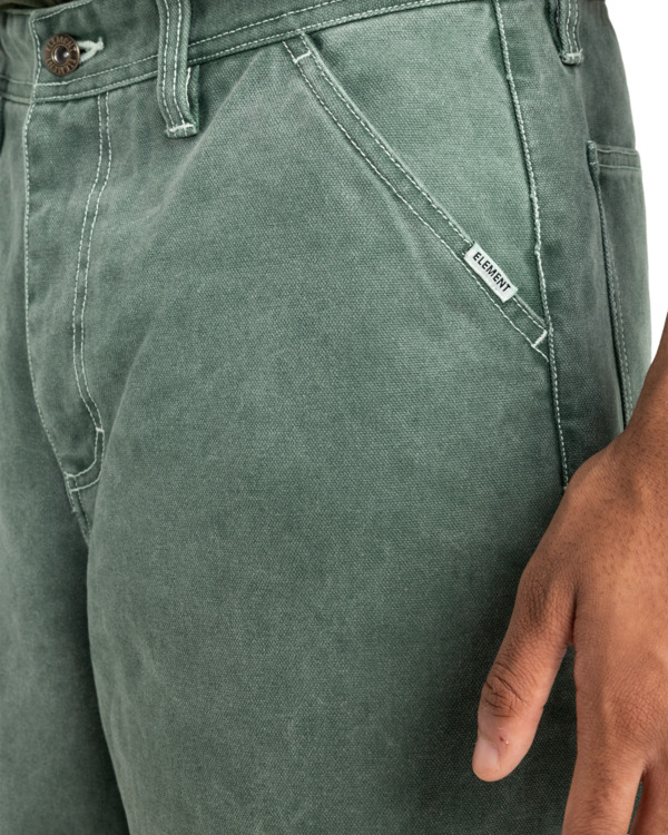 2 Carpenter Canvas - Pantalón de carpintero para Hombre Verde ELYNP00146 Element