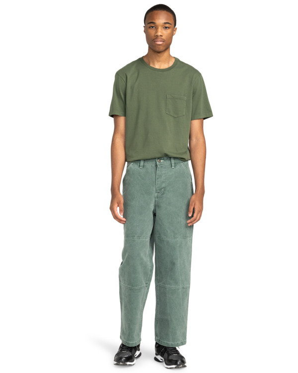 4 Carpenter Canvas - Pantalón de carpintero para Hombre Verde ELYNP00146 Element