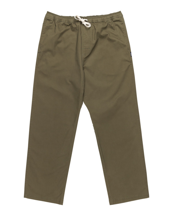 7 Chillin Classic - Pantalón con cordones para Hombre Verde ELYNP00153 Element