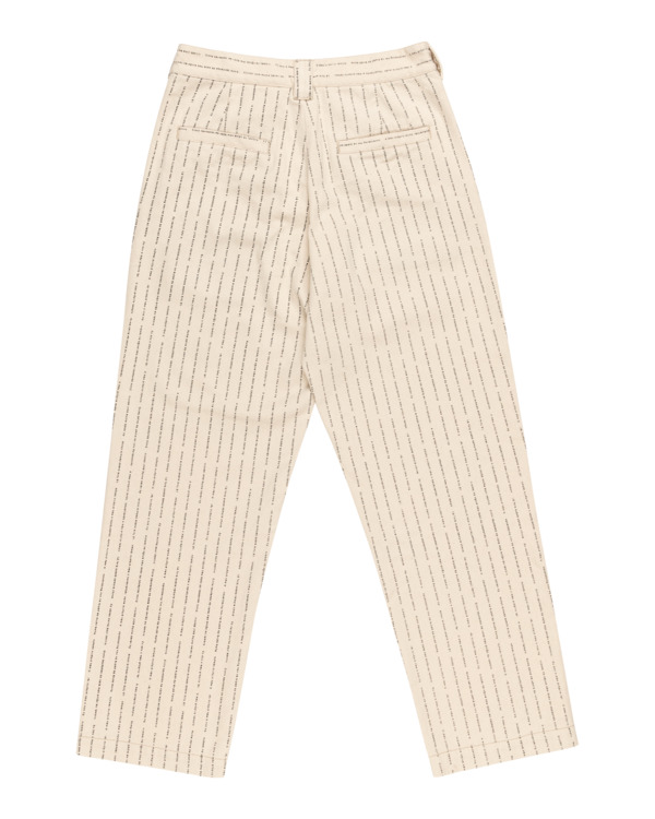 1 Poema - Pantalón chino para mujer Blanco ELYNP00165 Element