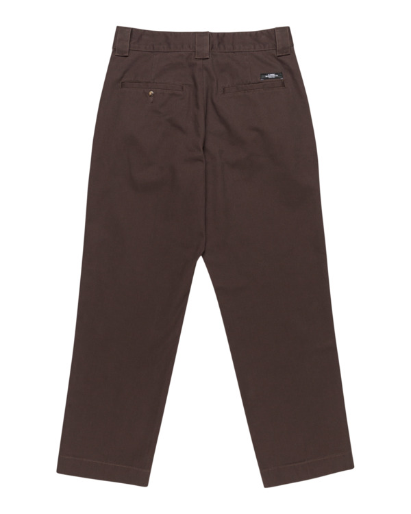 1 Howland Work - Chino Pants for Men Brown ELYNP00181 Element