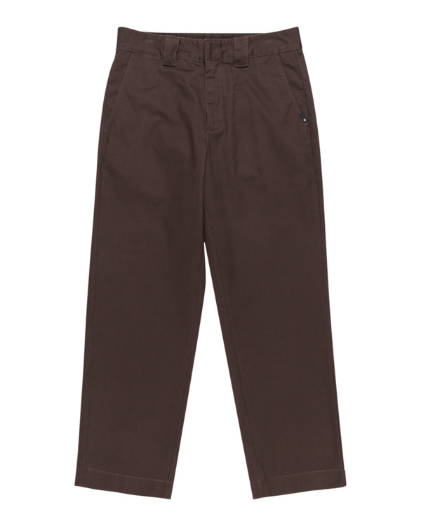 7 Howland Work - Pantalón chino para Hombre Marron ELYNP00181 Element