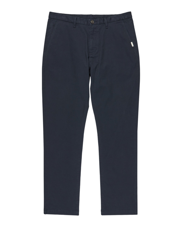 5 Regular Twill - Chino pour Homme Bleu ELYNP00188 Element