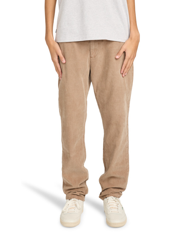 0 Regular Corduroy - Regular Fit Chino-Hose für Männer Grau ELYNP00189 Element