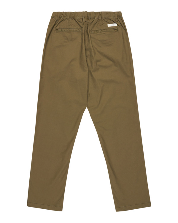 7 Regular Comfort Twill - Calças Chino para Homem Verde ELYNP00190 Element