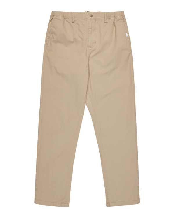 6 Regular Comfort Twill - Calças Chino para Homem Beige ELYNP00190 Element