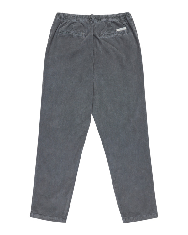 1 Regular Comfort Corduroy - Pantalón chino para hombre Negro ELYNP00191 Element