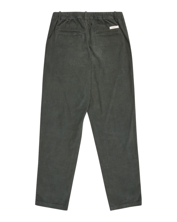 1 Regular Comfort Corduroy - Chino Trousers for Men Black ELYNP00191 Element