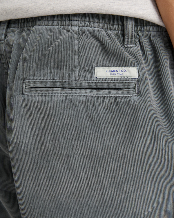 5 Regular Comfort Corduroy - Pantalón chino para hombre Negro ELYNP00191 Element