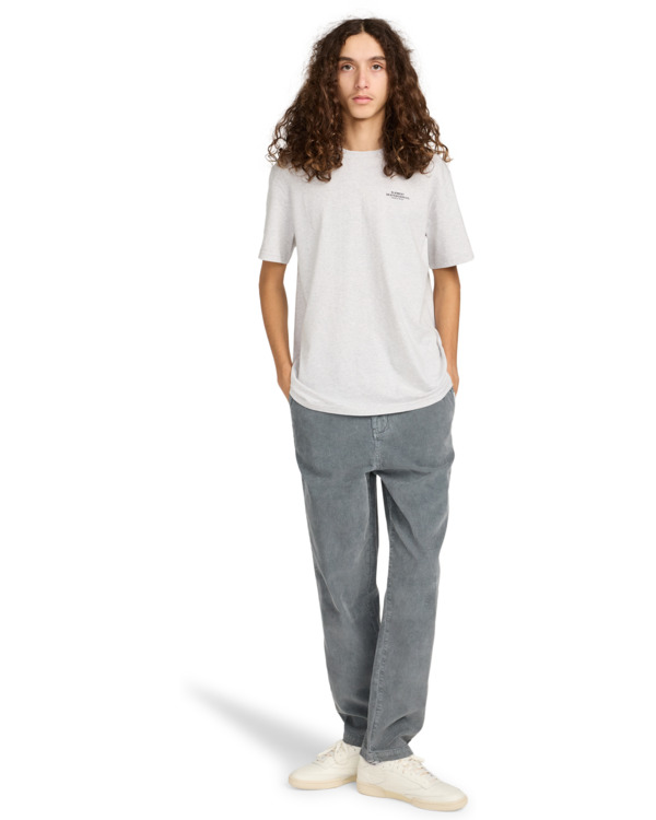 6 Regular Comfort Corduroy - Pantalón chino para hombre Negro ELYNP00191 Element