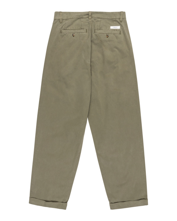 8 Big Pleated - Chino-Hose für Männer Grün ELYNP00193 Element
