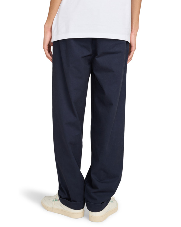5 Big Pleated - Calças Chino para Homem Azul ELYNP00193 Element