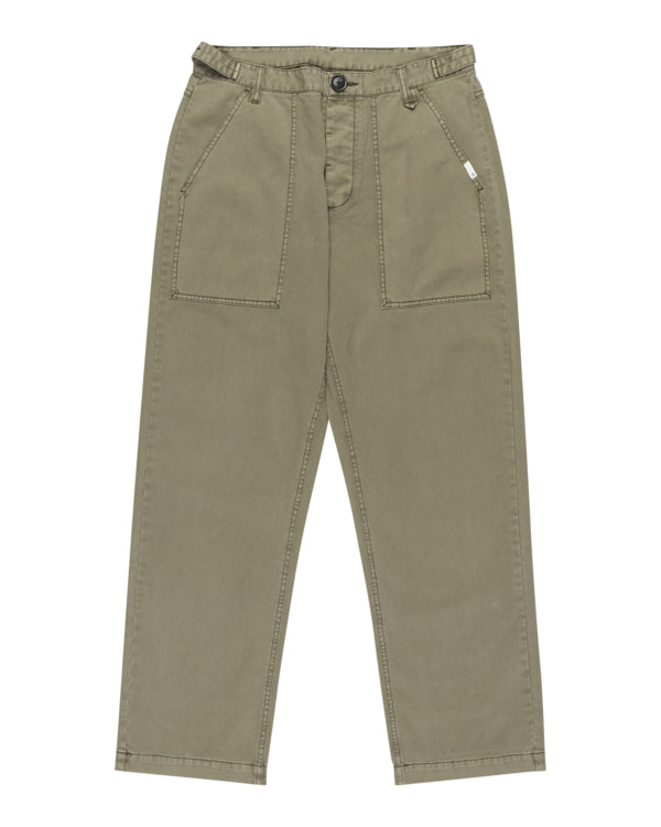 6 Relax Fatigue Twill - Pantalón de descanso para hombre Verde ELYNP00196 Element