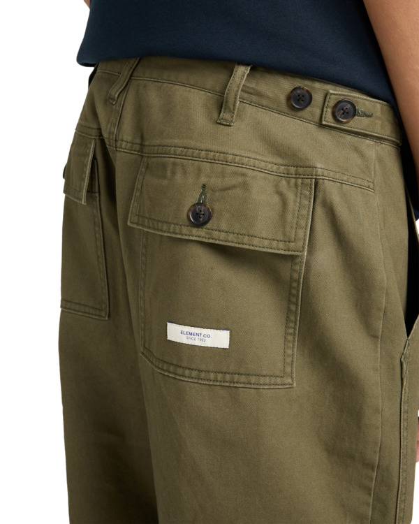 3 Relax Fatigue Twill - Pantalón de descanso para hombre Verde ELYNP00196 Element