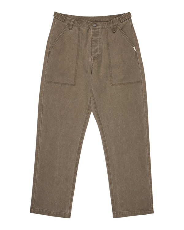 6 Relax Fatigue Canvas - Fatigue-Hose für Männer Braun ELYNP00197 Element