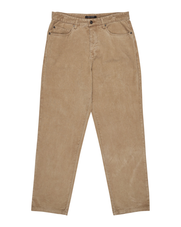 6 Relax 5 Corduroy - Trousers for Men Gray ELYNP00200 Element