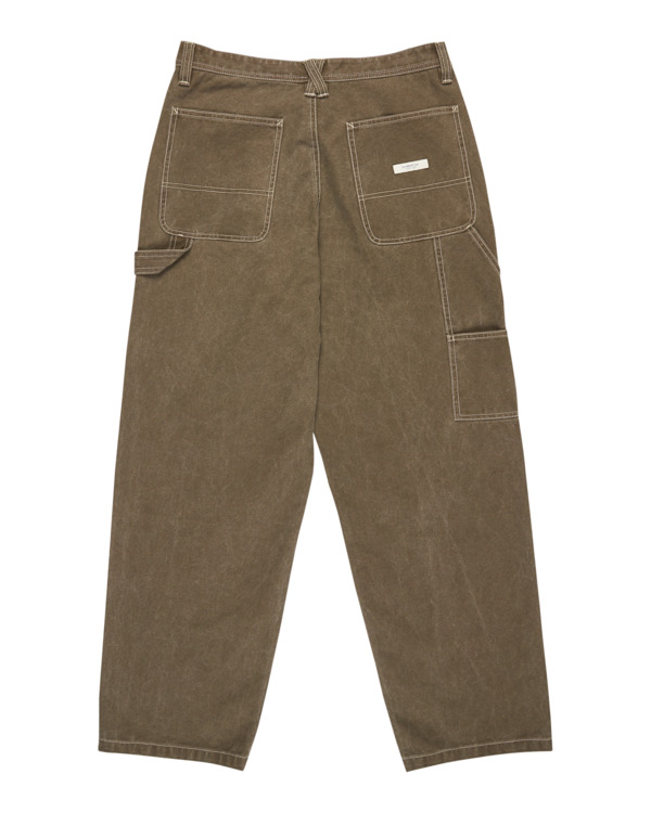 8 Big Carpenter Canvas - Workwear-Hose für Männer Braun ELYNP00201 Element