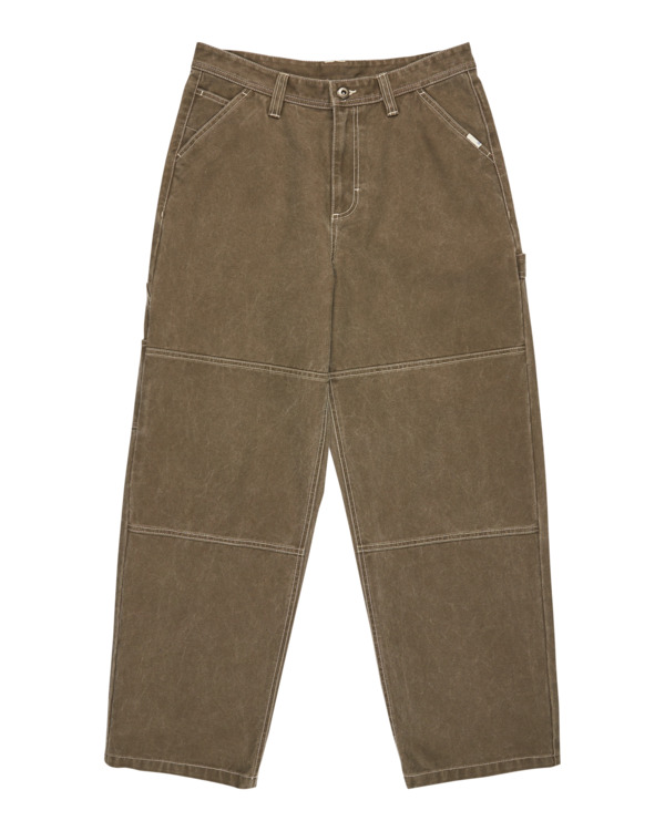 7 Big Carpenter Canvas - Workwear-Hose für Männer Braun ELYNP00201 Element