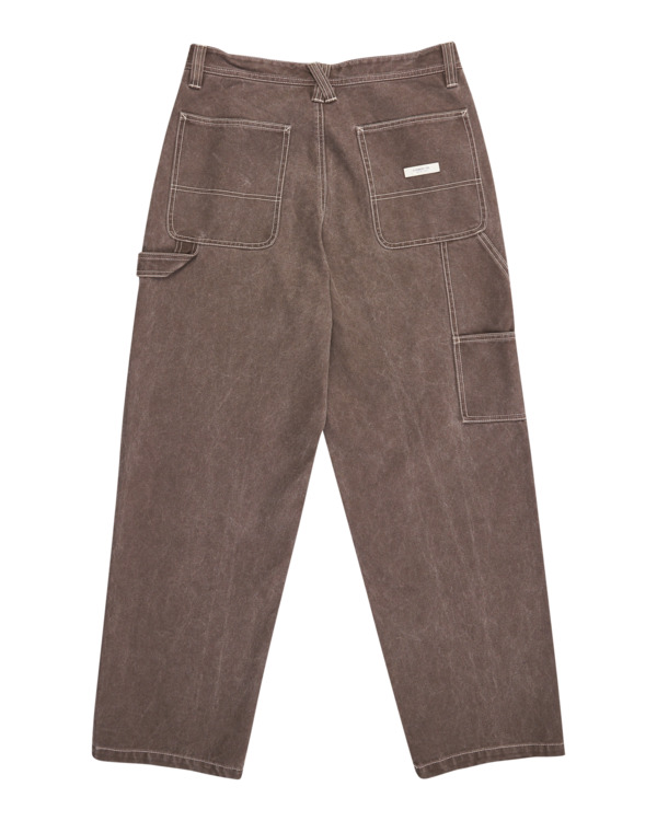 1 Big Carpenter Canvas - Pantalon baggy pour Homme Marron ELYNP00201 Element