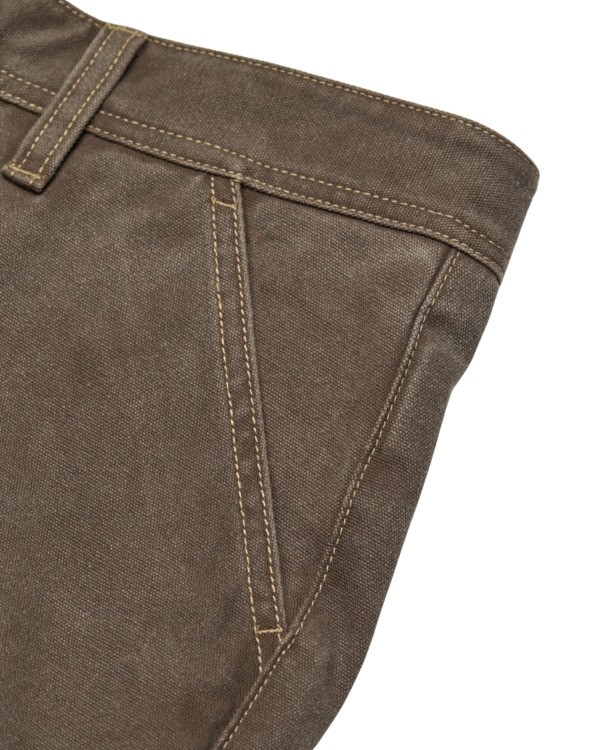 2 Big Carpenter Canvas - Pantalón de carpintero para hombre Marron ELYNP00201 Element