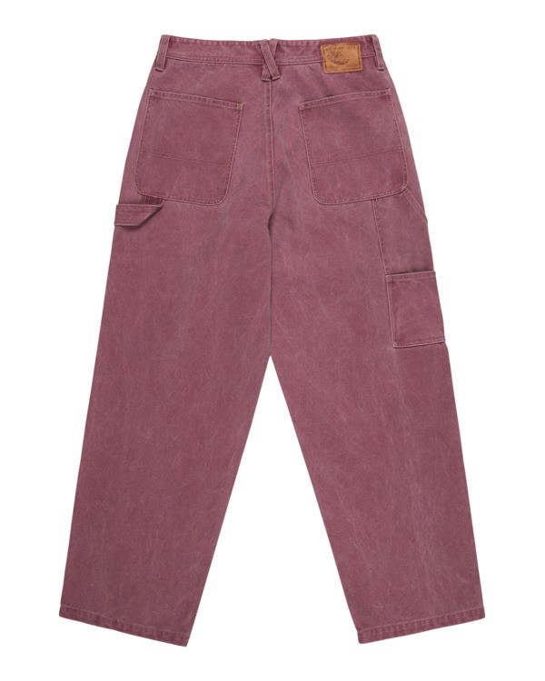 1 Big Carpenter Canvas - Carpenter Trousers for Men Purple ELYNP00201 Element