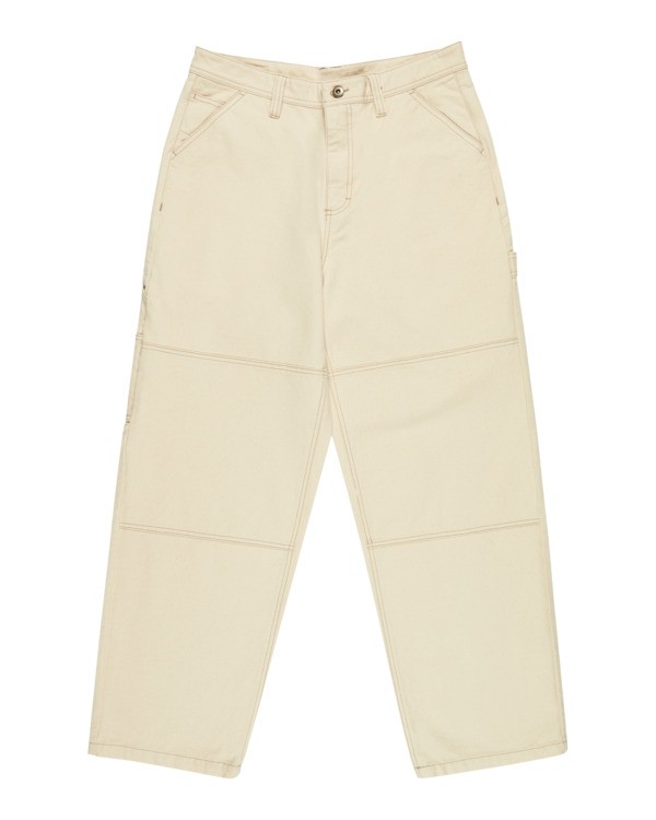 0 Big Carpenter Canvas - Carpenter Trousers for Men White ELYNP00201 Element