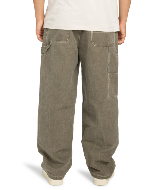 6 Big Carpenter Canvas - Workwear-Hose für Männer Braun ELYNP00201 Element