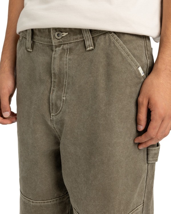 2 Big Carpenter Canvas - Workwear-Hose für Männer Braun ELYNP00201 Element