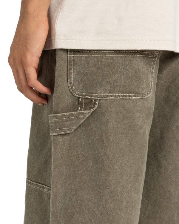 4 Big Carpenter Canvas - Workwear-Hose für Männer Braun ELYNP00201 Element