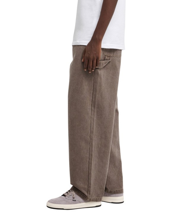 3 Big Carpenter Canvas - Carpenter Trousers for Men Brown ELYNP00201 Element