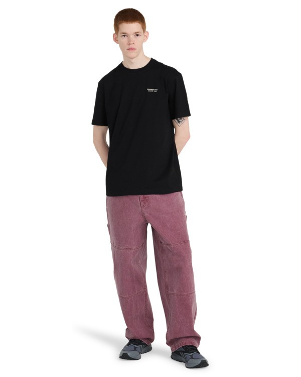 7 Big Carpenter Canvas - Carpenter Trousers for Men Purple ELYNP00201 Element