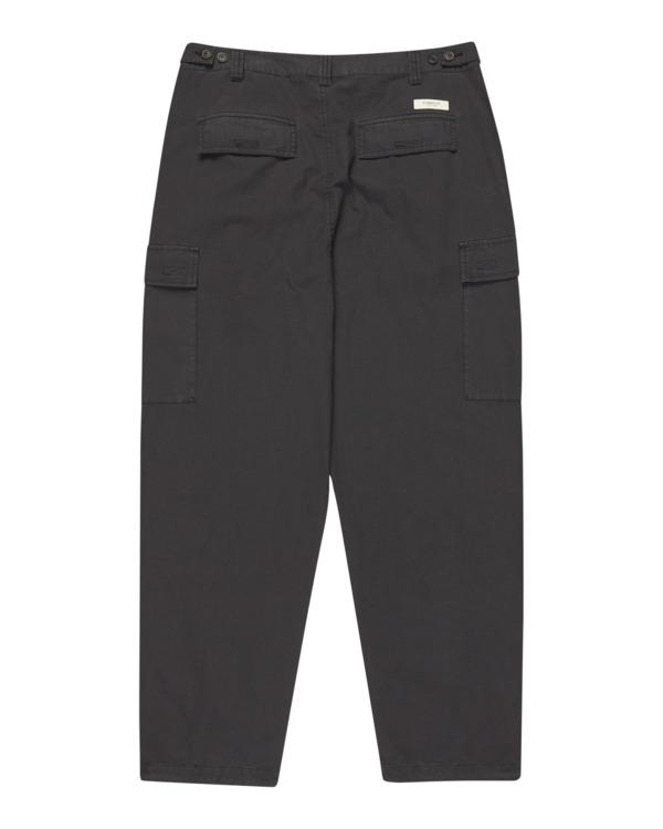 7 Relax Cargo - Pantalon cargo pour Homme Noir ELYNP00203 Element