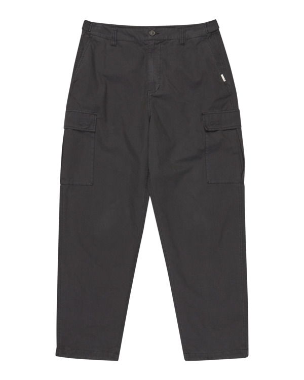 6 Relax Cargo - Pantalon cargo pour Homme Noir ELYNP00203 Element