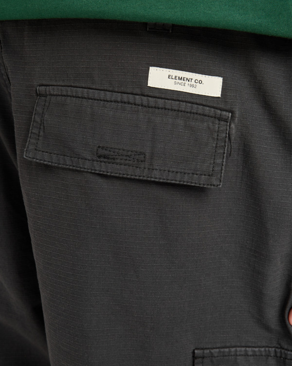 3 Relax Cargo - Pantalon cargo pour Homme Noir ELYNP00203 Element