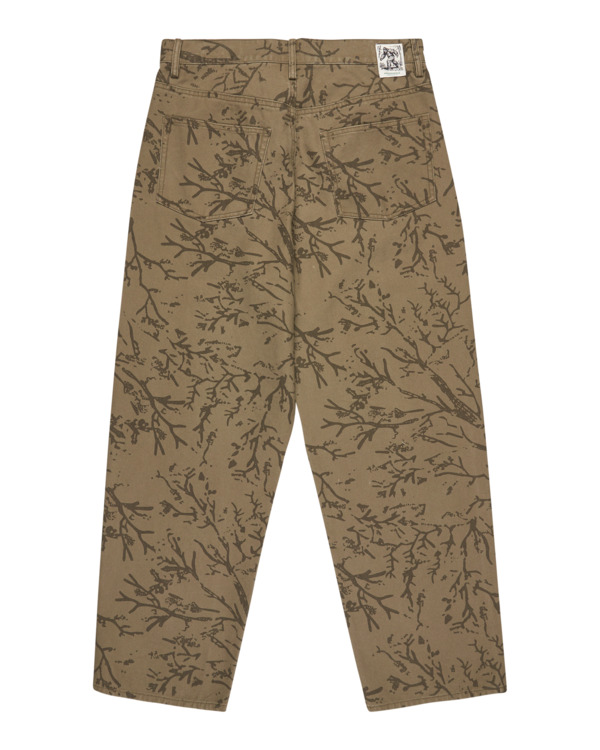 6 Bigfoot Big 5 Canvas - Pantalon large en toile pour Homme Marron ELYNP00205 Element