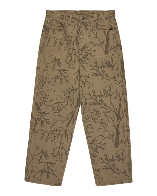 5 Bigfoot Big 5 Canvas - Pantalon large en toile pour Homme Marron ELYNP00205 Element