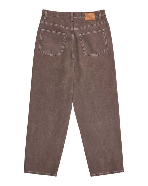 6 Big 5 Canvas - Canvas Trousers for Men Brown ELYNP00206 Element