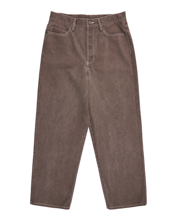 5 Big 5 Canvas - Canvas Trousers for Men Brown ELYNP00206 Element