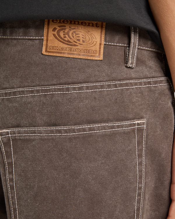 2 Big 5 Canvas - Canvas Trousers for Men Brown ELYNP00206 Element