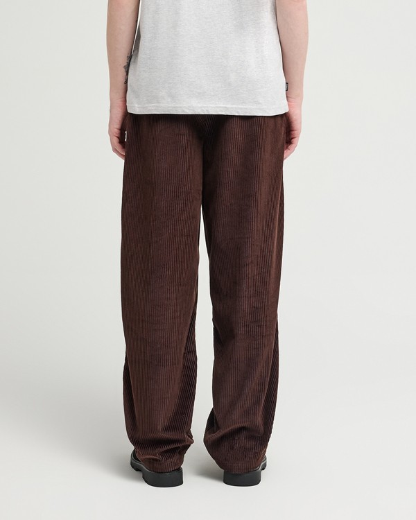 12 Big Pleated Bi Color Marron ELYNP00221 Element