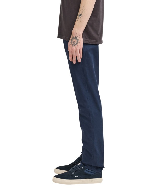7 Slim Chino Twill - Chinos for Men Blue ELYNP00225 Element